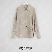 （几里）霁云颂-设计感长袖春秋衬衫 衣长64 胸围110 1080652