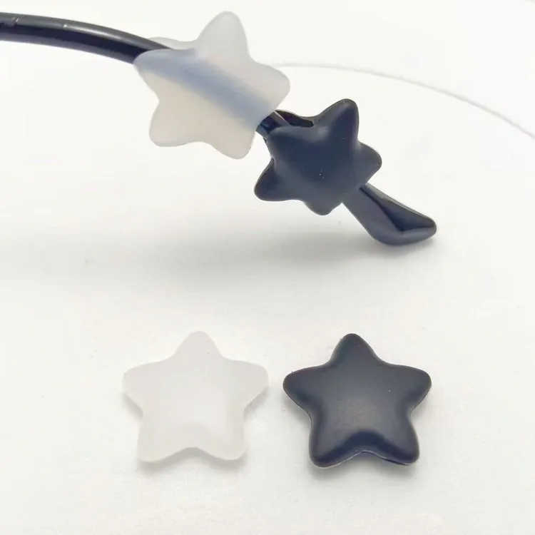 星星款眼镜防滑落滑落防滑固定器硅胶防磨耳朵防脱落百搭眼镜配件