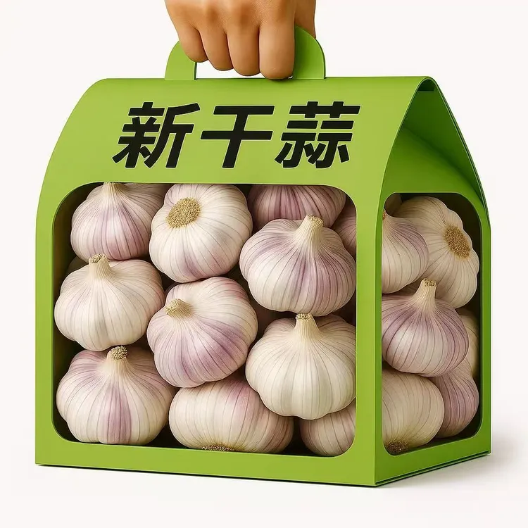 5斤新干蒜特大果王】大蒜干蒜多瓣蒜紫白皮蒜颗颗饱满香辣味足去腥