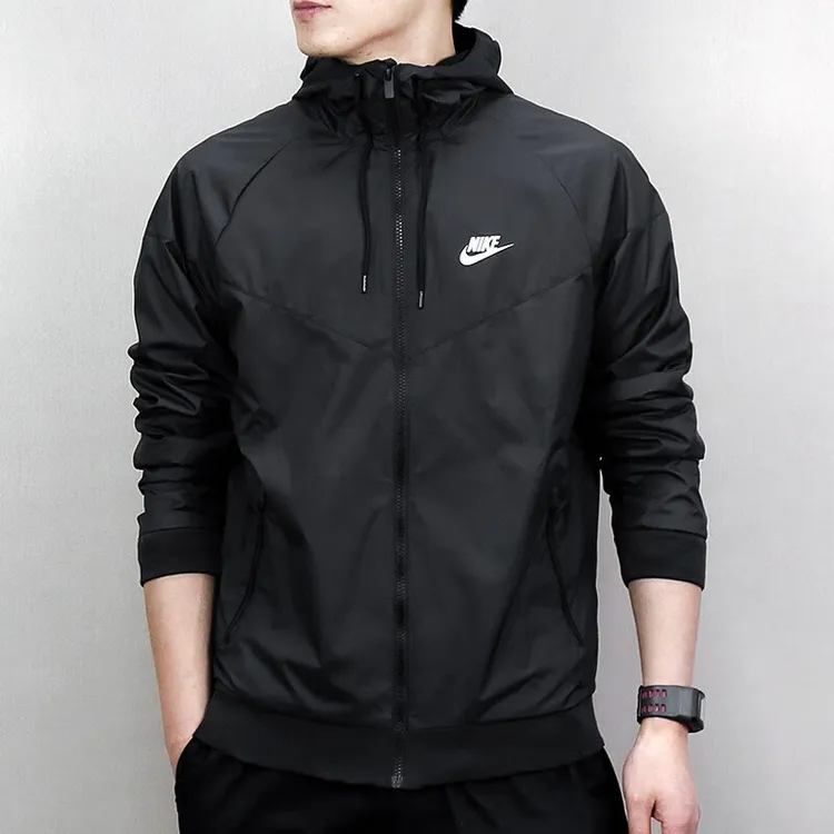 NIKE/耐克男装夹克25夏新款休闲运动服新派简约跑步训练防风外套