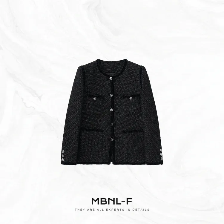 MBNL-F“派对小香” 王一博同款高奢感小香风外套 秦磊XM-XWT5626