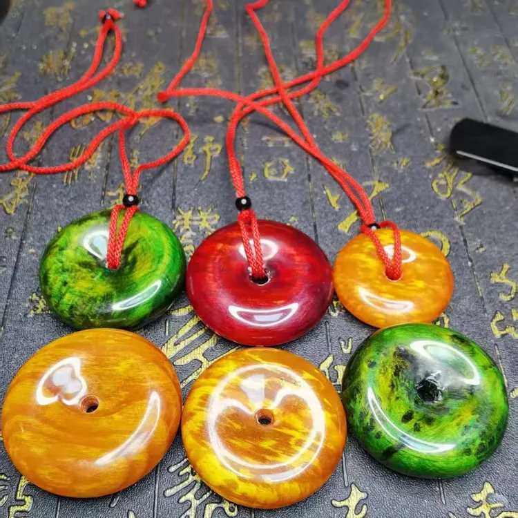 雷击木平安扣挂件一个包邮