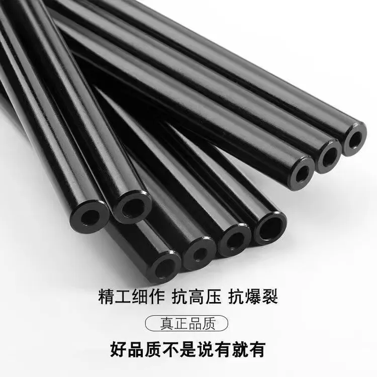 黑色镜面42号高精密无缝钢管防爆防裂切割倒角液压管超直高硬度