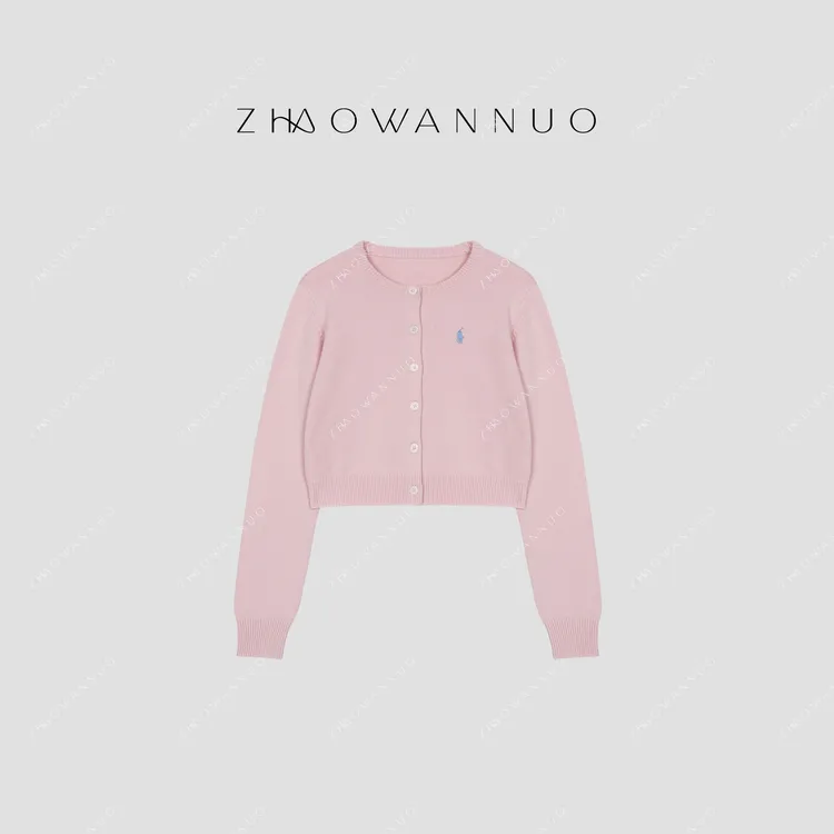ZHAO WANNUO 丨 拉夫针织蓝标羊毛开衫NC0315