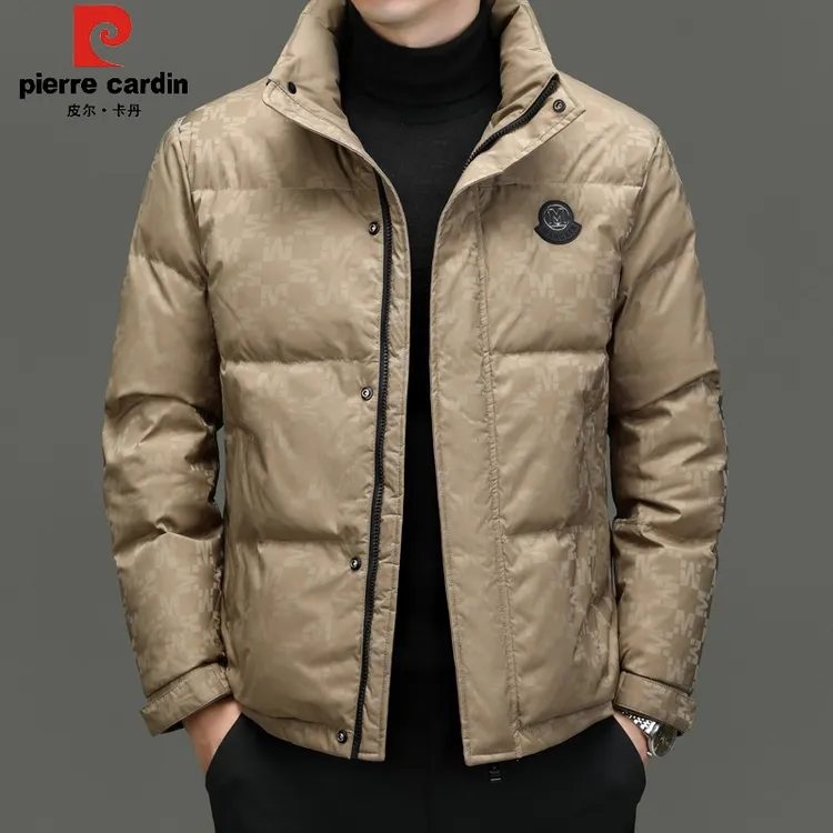 皮尔卡丹男士羽绒服冬季新款加厚保暖轻奢潮流冬装男士外套秋冬款