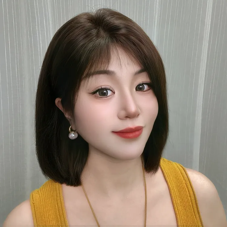 【超自然胎毛碎发】30cm全真发隐形发际线舒适透气内网全头套