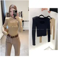 【 不拒绝的美感 】 前面镂空毛衣