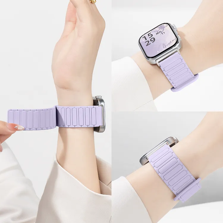 适用华为FIT4表带智能fit3手表新款watchfit4运动腕表硅胶fit2磁