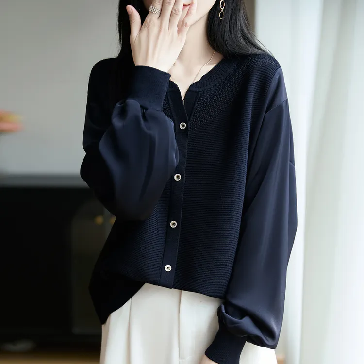 胖mm春秋大码冰丝针织衫女士毛衣宽松遮肚子巨显瘦上衣内搭打底衫