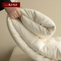 巷子戏法A类全棉华夫格棉花被春秋被纯棉被芯被子冬被四季通用