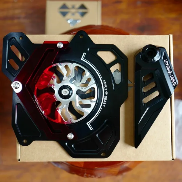 三阳哈士奇ADV150、DRG、曼巴专用高端水箱散热罩风扇罩装饰罩