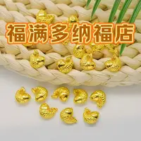 鱼跃龙门招财锦鲤桌面黄铜摆件