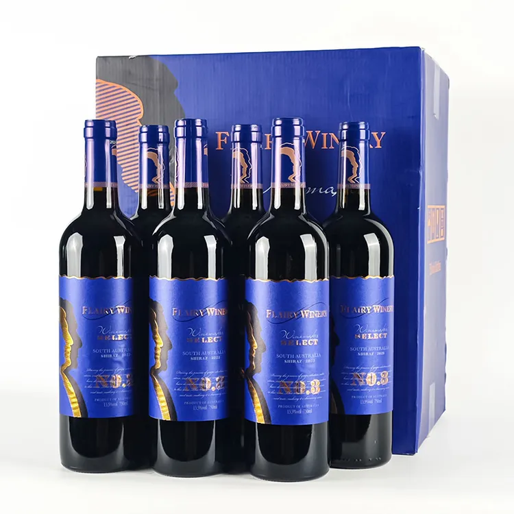 快利酒庄酿酒师3号干红澳洲西拉13.5度750ml*2瓶