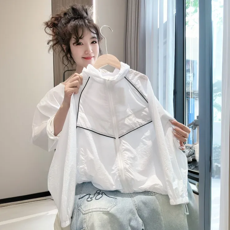 儿童夏装防晒衣2025新款男童帅气韩版轻薄外套女童洋气可爱防晒服