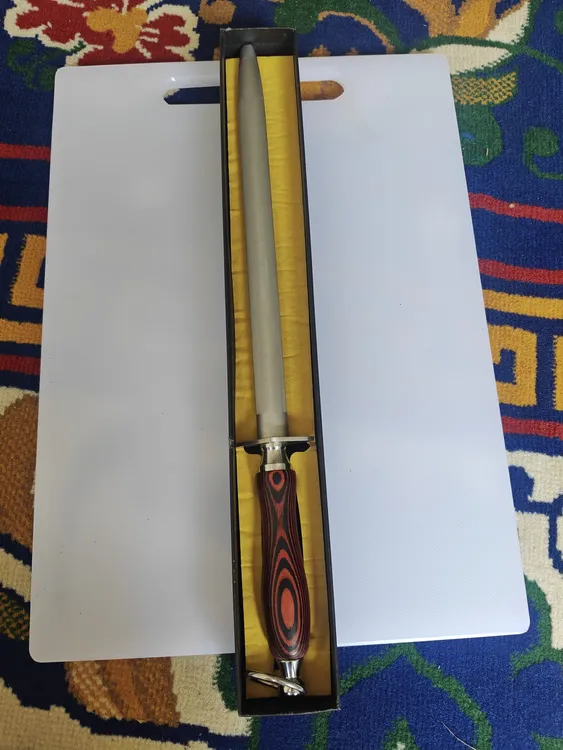 品质超细纹高硬度商用屠宰专用磨刀棒厨房家用磨刀棍