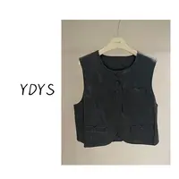 【YDYS】25K00924 2025新款时尚气质小众马夹