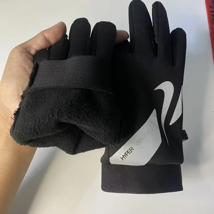 中性男分指手套手套休闲透气男款保暖秋冬女款加绒半指冬季