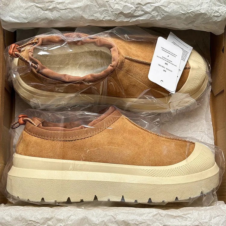 香港正品塔~斯曼雪地靴男鞋冬季2025爆款抗寒加绒加厚保暖棉鞋女