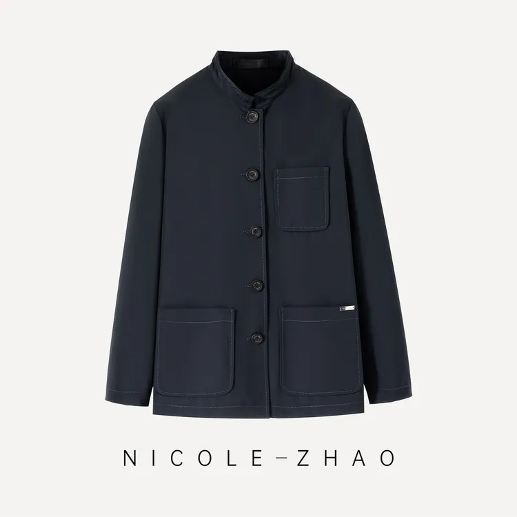 4NWT115限量版【贵姐NICOLE】设计师记忆面料进口加厚一眼万年外套