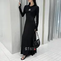 张千万× AKTK年度限時破价！// 金属镂空修身连衣裙