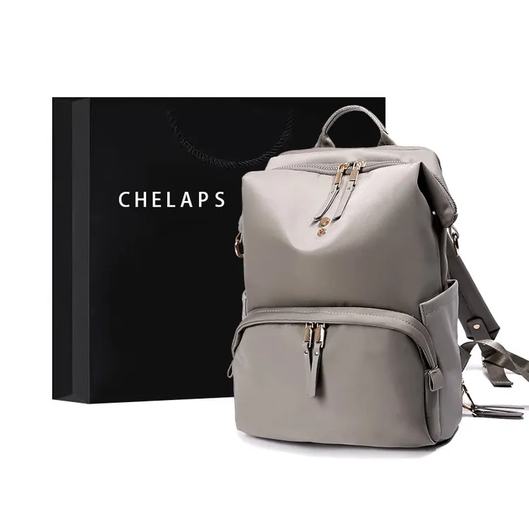 CanvasKeris明星同款大牌双肩包女通勤背包大容量女轻便旅行书包