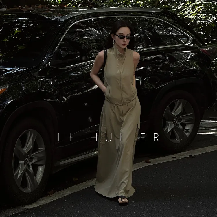 LiHuiEr李慧儿【科西嘉岛】2025夏季高级气质小众无袖上衣LL025284