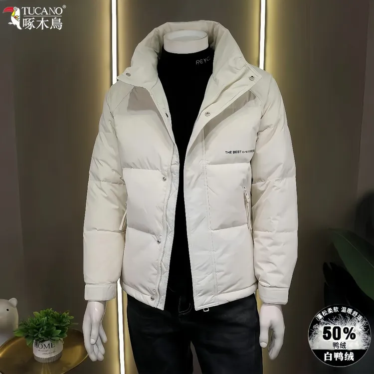 TUCANO/啄木鳥男士羽绒服冬季新款潮牌帅气立领保暖加厚舒适外套