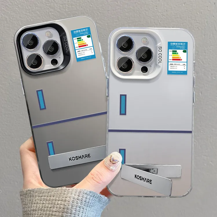 适用苹果15手机壳夏天iphone14pro冰箱支架13彩银磨砂12小众全包X
