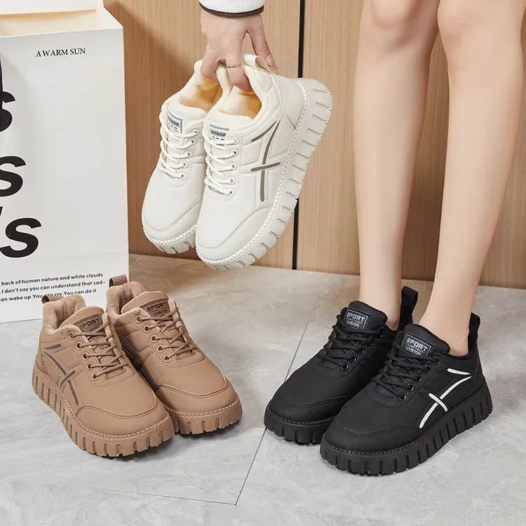 冬季老北京布鞋女棉鞋中老年加绒保暖二棉妈妈鞋轻鞋子冬天雪地靴