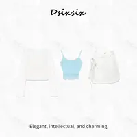 YeahMe/也觅【夏日雨蝶】夏季学院风甜美气质百搭纯欲慵懒风女装