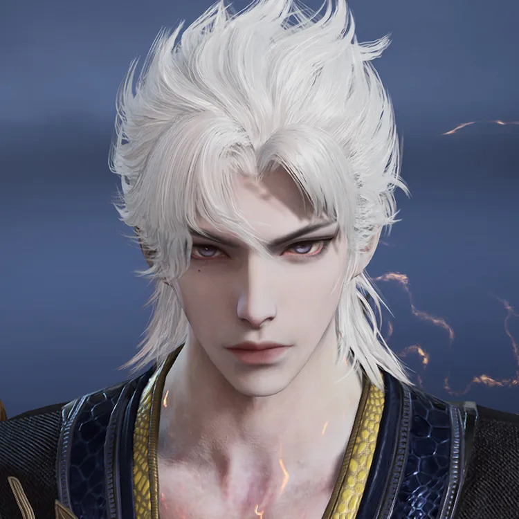 【万钧】永劫无间捏脸卡数据码 永杰永杰男脸型 马超