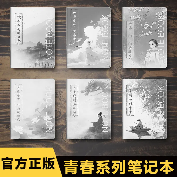 简约轻奢笔记本-你若安好 便是晴天 