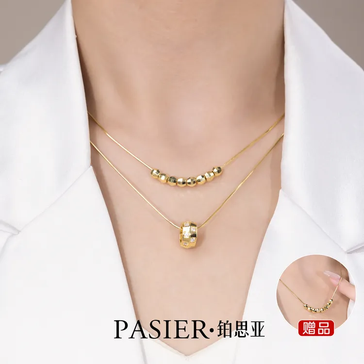 铜合金项链 [路路双通]小众简约时尚轻奢高级感项链