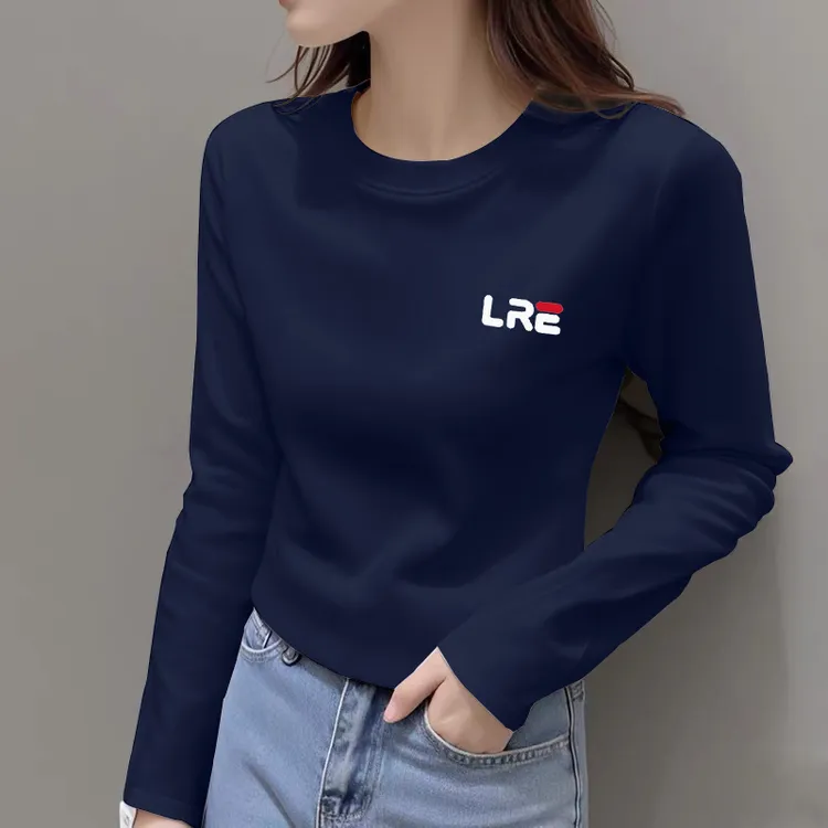 正肩新款长袖t恤女秋冬小众洋气修身显瘦内搭加绒保暖打底衫上衣