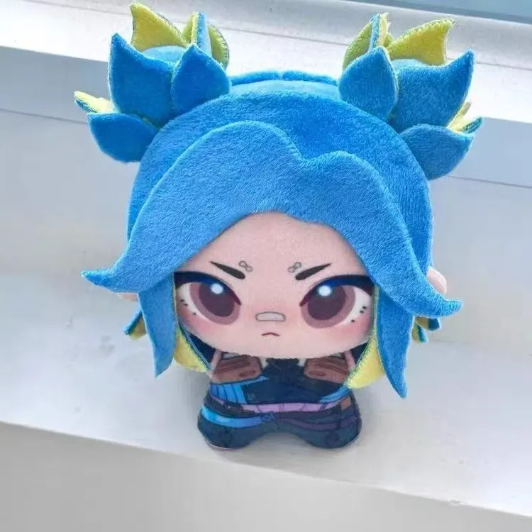 无畏契约霓虹娃娃瓦罗兰特挂件OMEN玩偶同人周边毛绒玩具打瓦手办