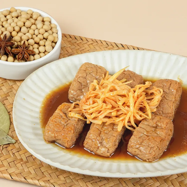 宝食笋丝豆脯烤肉豆脯五香味豆腐干解馋素食休闲健康网红小零食DB