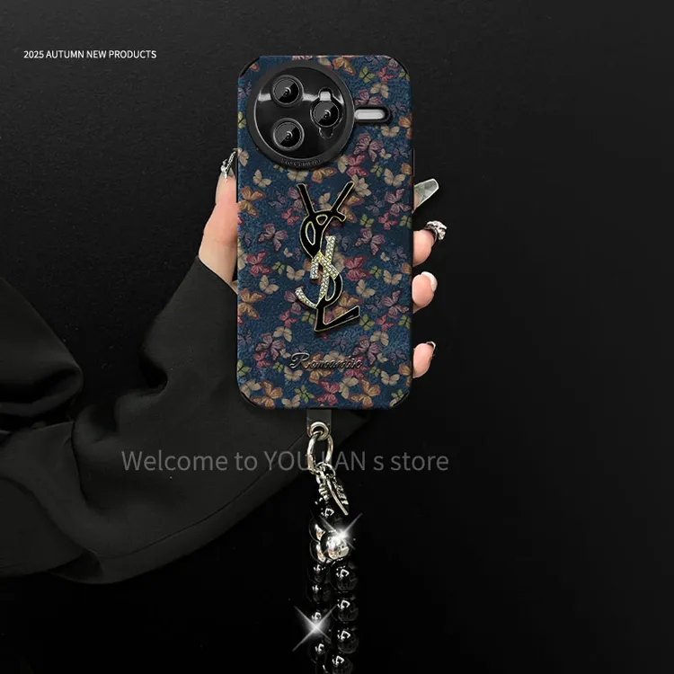 汇客凡品【红米K80/k80Pro】潮牌网红复古蝴蝶防摔手机壳女款