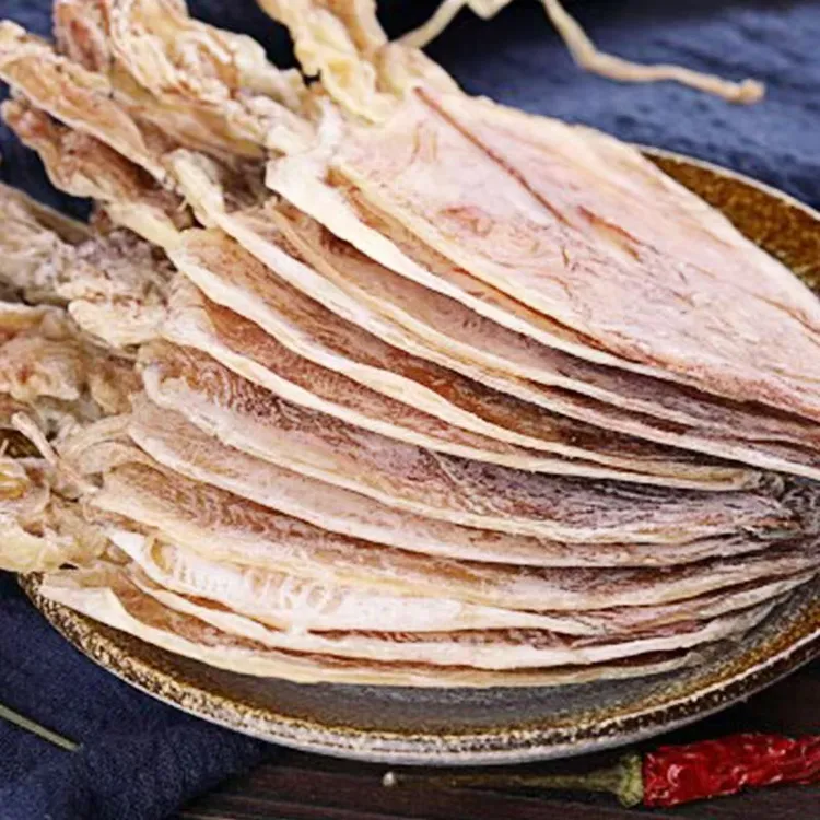 广东阳江淡晒鱿鱼干干度好无味个头均匀适合烧烤煮汤