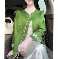【风清月白】新中式国风女装双面穿外套时尚显白上衣气质长袖宽松