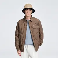 波司登2025秋冬季新款男短款时尚轻暖简约休闲潮流羽绒服外套