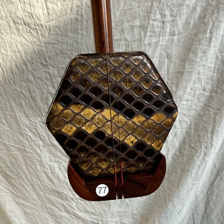 海南黄花梨紫油紫老料二胡