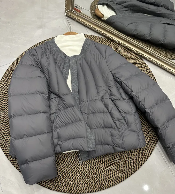 IVIO&CO小香冬季新品羽绒服2025极简轻奢短款时尚气质保暖外套