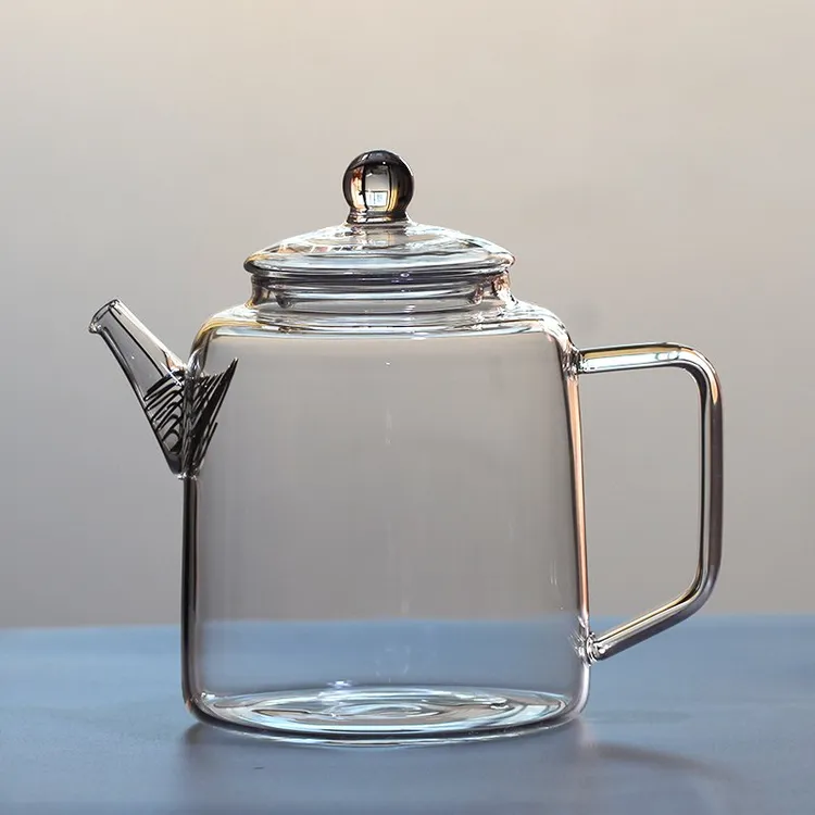 耐热玻璃煮茶壶大容量泡茶壶 围炉煮茶电陶炉专用过滤茶壶家用
