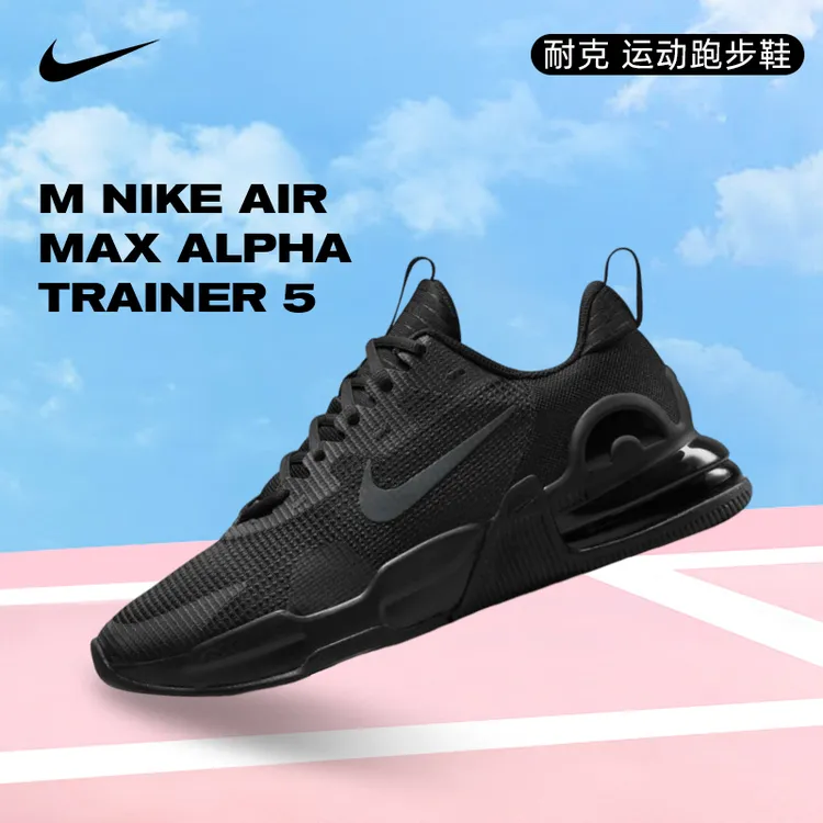 NIKE耐克男子M NIKE AIR MAX ALPHA TRAINER 5跑步鞋DM0829-010