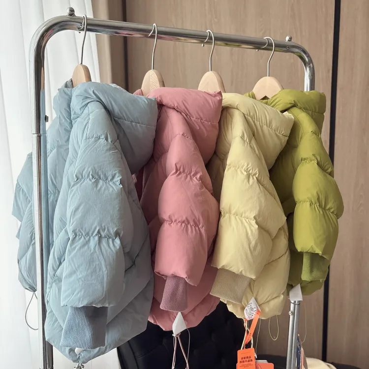 【三防泡芙羽绒外套 】婴儿童衣服宝宝羽绒外套白鸭绒厚YS