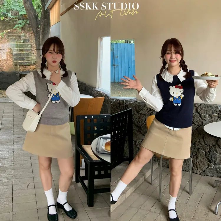 KMZY/KMZY山_山【摩都少女】微胖韩系秋日经典百搭复古灯芯绒半身裙