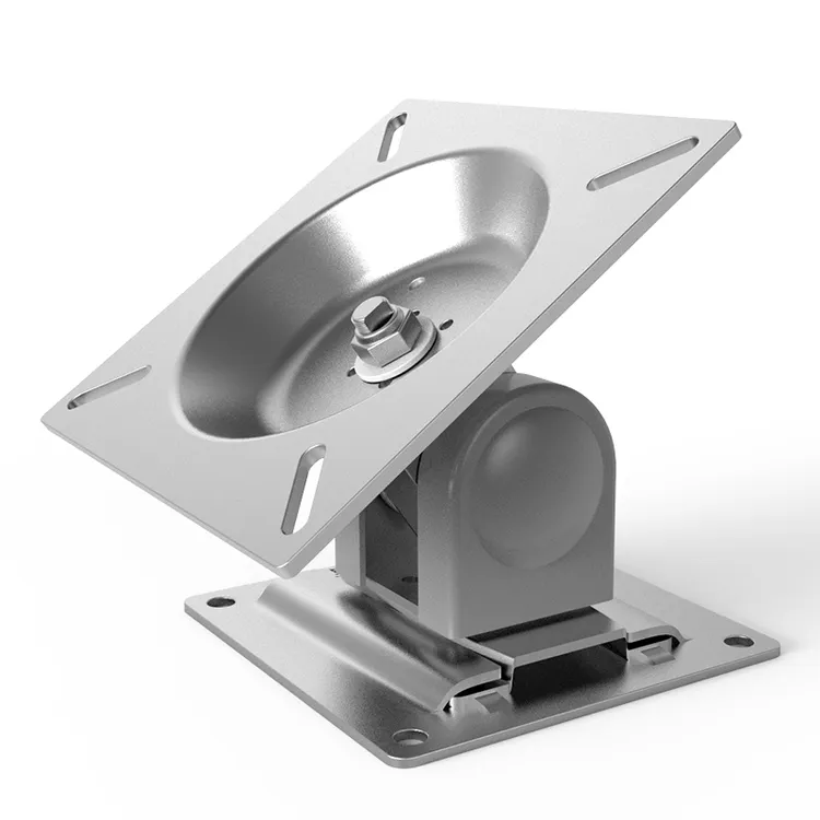 壁挂电视显示器支架vesa万向旋转铝合金工业专用承重挂架打孔安装