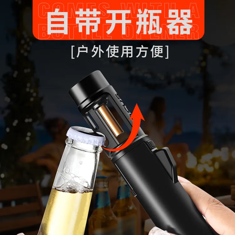 焦点升级款手持直冲大火力焊枪高温蓝焰充气防风喷枪创意个性火机