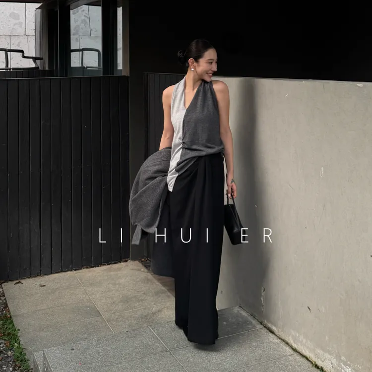 LiHuiEr李慧儿【旧城以西】秋高级感秋季气质显瘦半身裙LL0251063