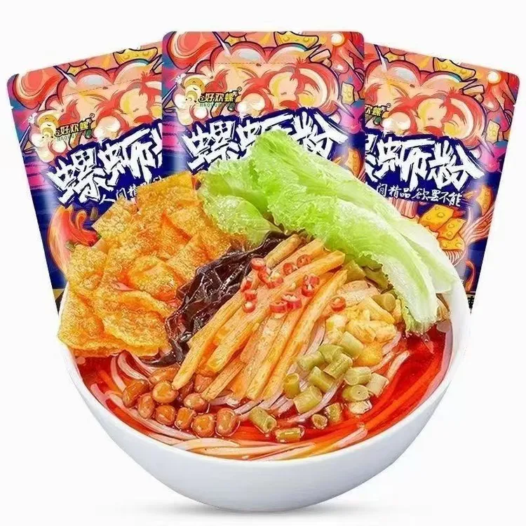 加辣加臭400g大片腐竹正宗广西柳州好欢螺夜宵螺蛳粉方便速食